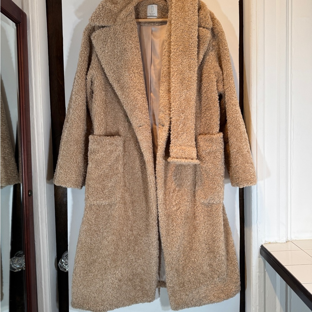 Cozy Tan Women's Coat